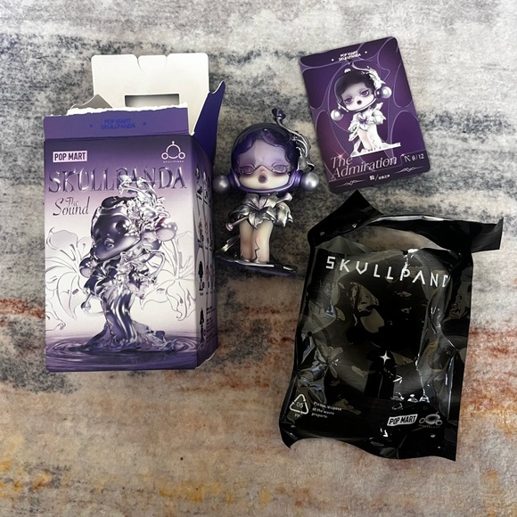 POP MART Other - POP MART Skullpanda Purple Doll